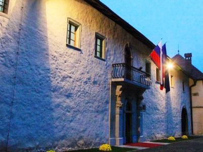 Grad Strmol Hotel Cerklje na Gorenjskem Exterior foto